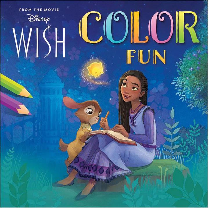 Image du produit Livre de coloriage Disney Color Fun Wish