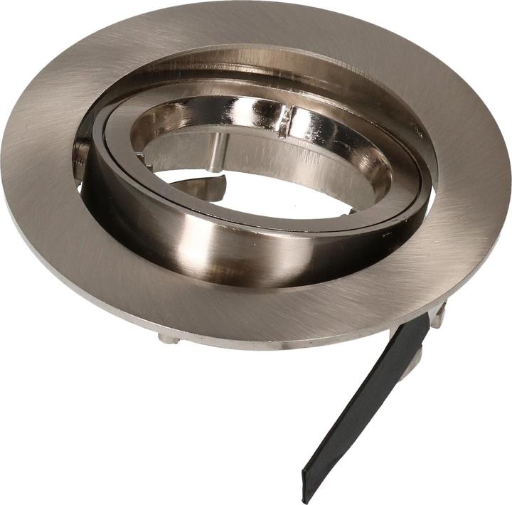 Immagine prodotto Max Hauri Telaio da incasso maxLUCE "80" per lampade a LED con base GU10 e molla a foglia (GU10)