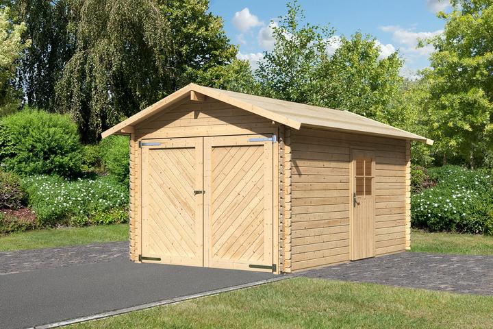 Produktbild Karibu Blockhausgarage 54133
