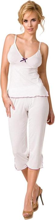 Passion ecru Pyjama PY016 XXL (XXL)