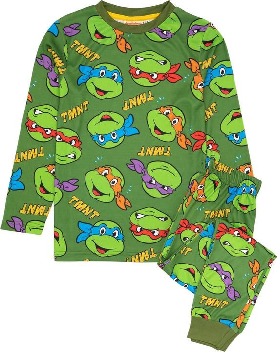 Actual product image Teenage Mutant NT Childrens/Kids Long Pyjama Set (110)