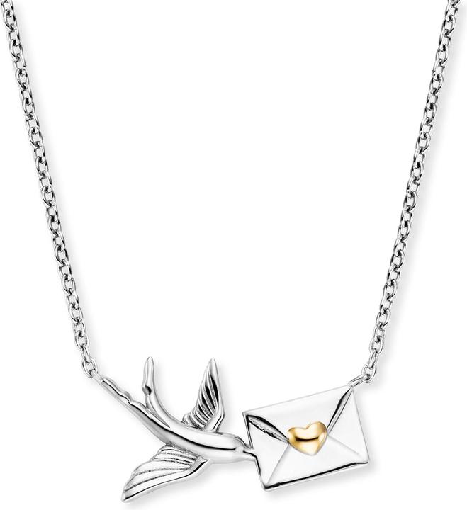 Produktbild Engelsrufer Vogel mit Liebesbrief Halskette (925er Silber, 42 - 50 cm)