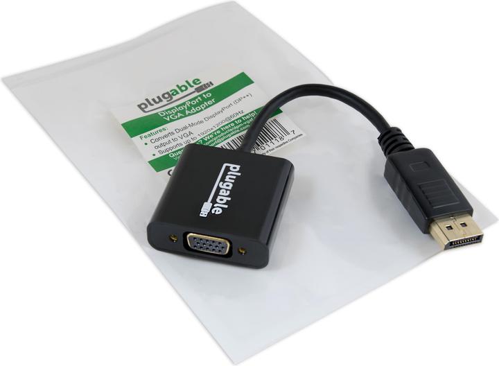 Produktbild Plugable Monitor Adapter - DP to VGA (VGA)