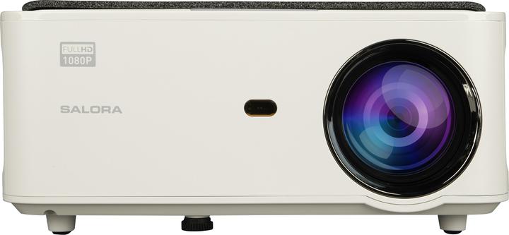 Immagine prodotto Salora - 51BFM3850, Proiettore LED Full HD 3800 lumen Miracast, grijs (Full HD, 320 lm)