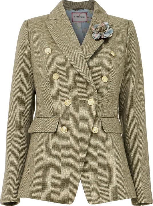 Joe Browns PETITE Heritage Corsage Tweed Jacket (42)