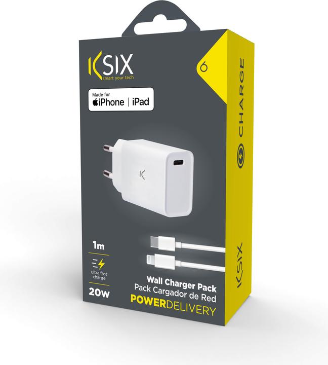 Image du produit KSIX Chargeur mural (20 W)