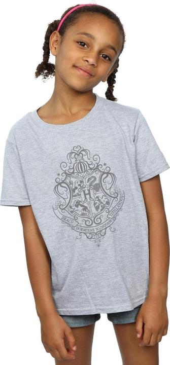 Immagine prodotto Hogwarts Draco Dormiens Crest Maglietta Ragazze (116)