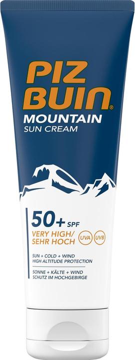 Actual product image Piz Buin Mountain Suncream (Suntan cream, SPF 50+, 50 ml, 72 g)