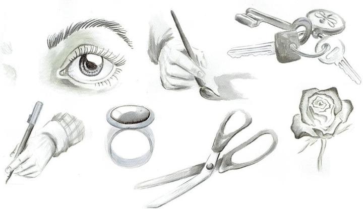 Actual product image Tombow Fibre-tip pens ABT Dual Brush 6 pieces. Grey (Black grey, 6 x)