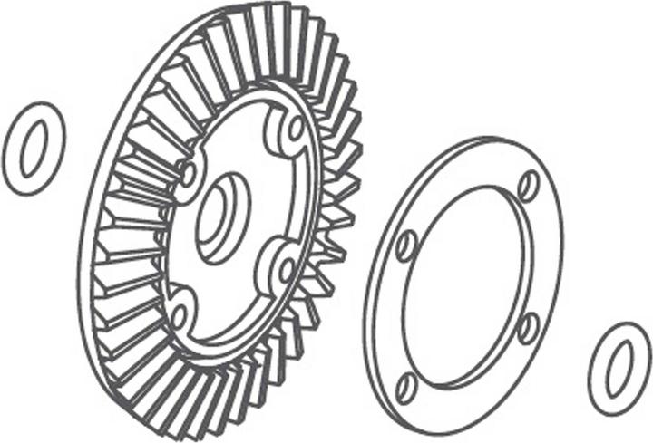 Produktbild Absima Differential-Kronrad 38T +Dichtung