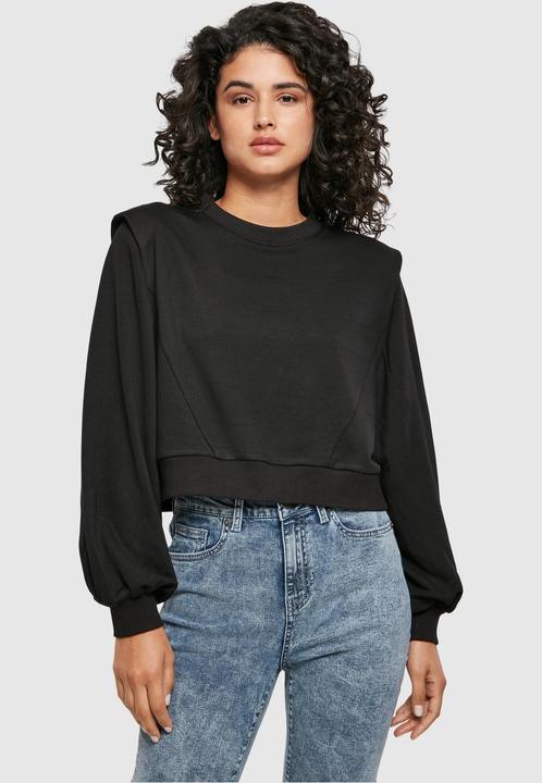 Image du produit Urban Classics Ladies Padded Shoulder Modal Terry Crewneck (XXL)