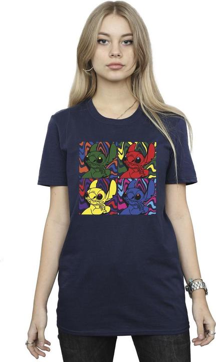 Immagine prodotto Disney Lilo & Stitch Pop Art Maglietta Ampia Donna (M)