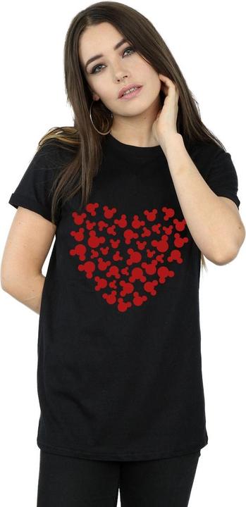 Image du produit Disney - T-shirt MICKEY MOUSE HEART SILHOUETTE - Femme (L)