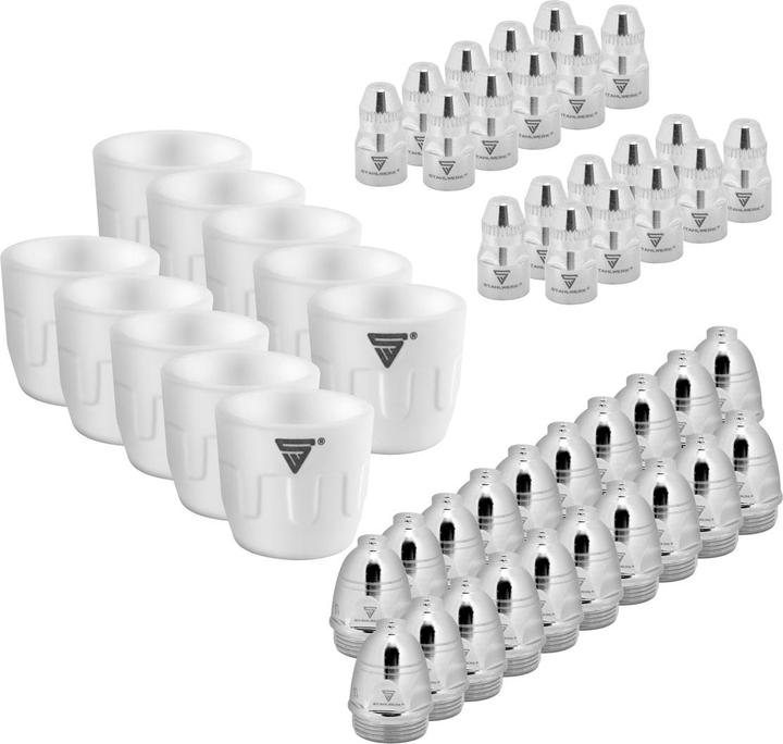 Produktbild Stahlwerk Verschleissteile Set 25 Teile für Plasmaschneider P 80