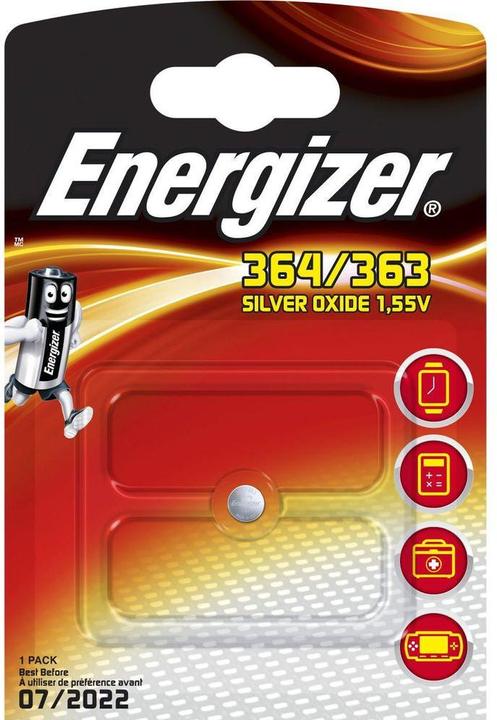 Produktbild Energizer Silver Oxide 364/363 (1 Stk., SR60, 23 mAh)