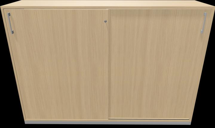 Actual product image Narbutas Choice sliding door cabinet (160 x 40 x 111.5 cm)