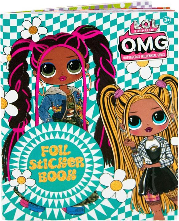 L.O.L. Surprise! LOL. Foil sticker book