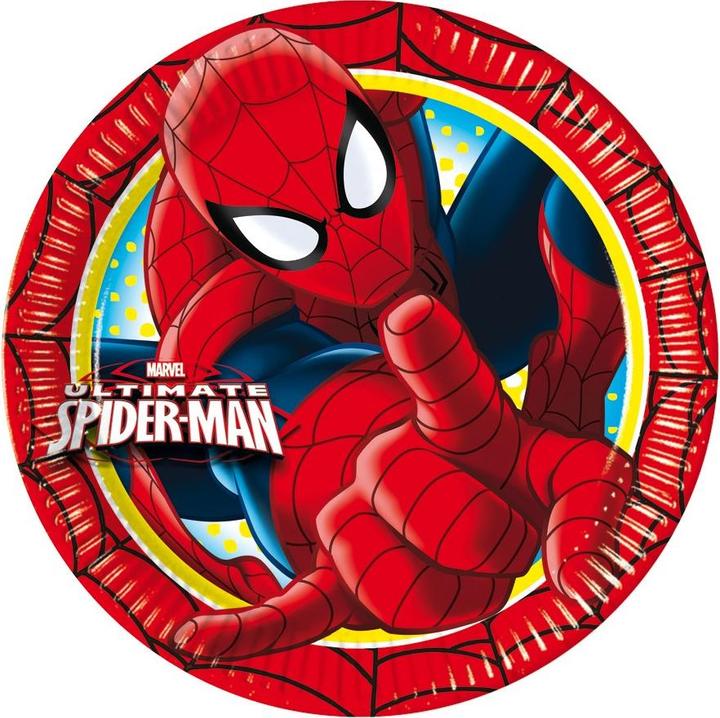Immagine prodotto Spiderman Piatti monouso (confezione da 8) (8 x)