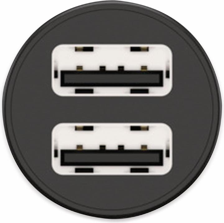 Produktbild Ansmann Ladegerät InCar Charger 12-24V DC/1000mA/12W/KFZ/2xUSB/5V bl