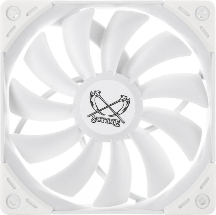 Immagine prodotto Scythe Ventola Kaze Flex 120 White PWM, 300-1200rpm (120 mm, 1 x)