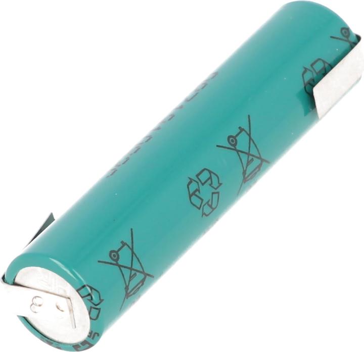 Produktbild FDK Akku Sanyo HR-AAAU NiMH Akku Micro AAA Flattop mit Lötfahne Z-Form (AAA, 730 mAh)