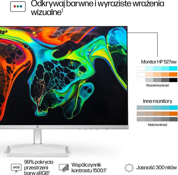 Actual product image HP 527sw (1920 x 1080 pixels, 27")