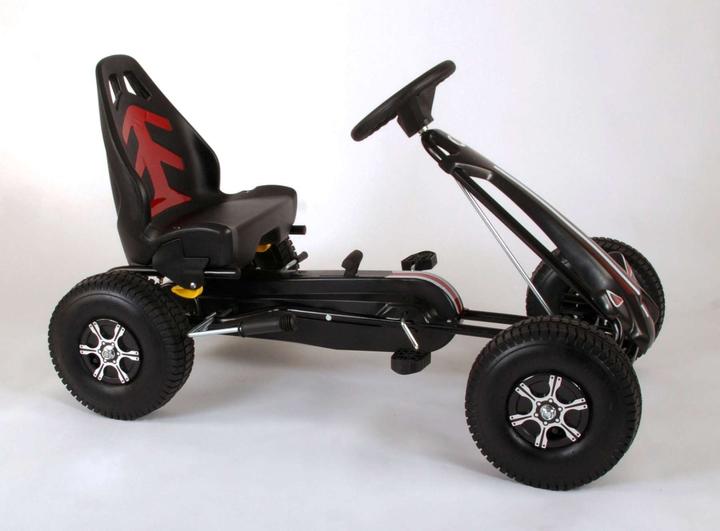 Produktbild Volare Go Kart Racing Car - Groot - Luchtbanden - zwart