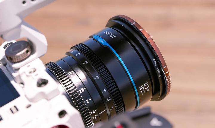 Actual product image Sirui Nightwalker 24 35+55mm T1.2 S35 MF Cine Lens Bundle X-Mount (Fujifilm X, APS-C / DX)