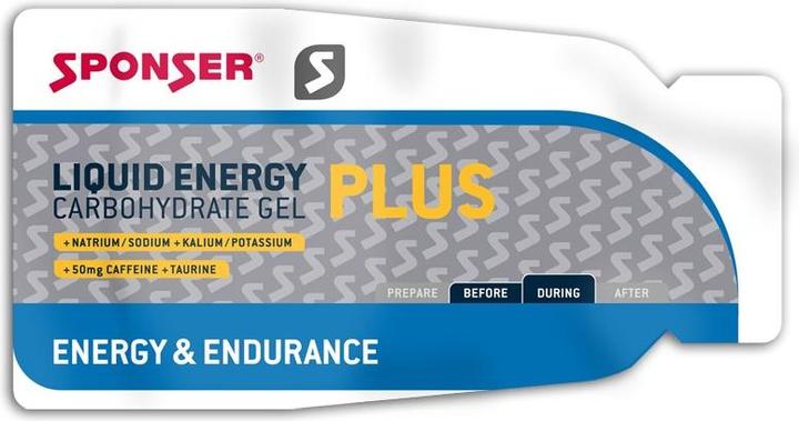 Produktbild Sponser Liquid Energy Plus (Neutral, 40 Stk., 1400 g)