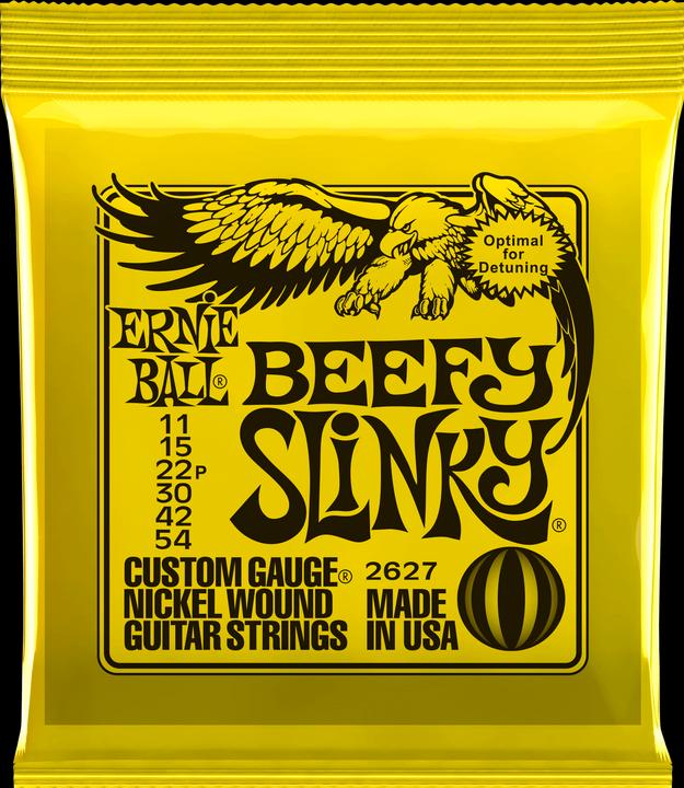 Actual product image Ernie Ball Beefy Slinky (6 x, Electric guitar, 0.05")