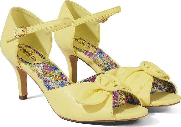 Actual product image Joe Browns Buckle Detail Open Toe Heels (38)