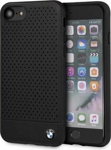 Produktbild BMW Etui hardcas BMHCI8PEBOBK iPhone 7/8 SE 2020 czarny/black Signature Perforated (Apple iPhone 7)
