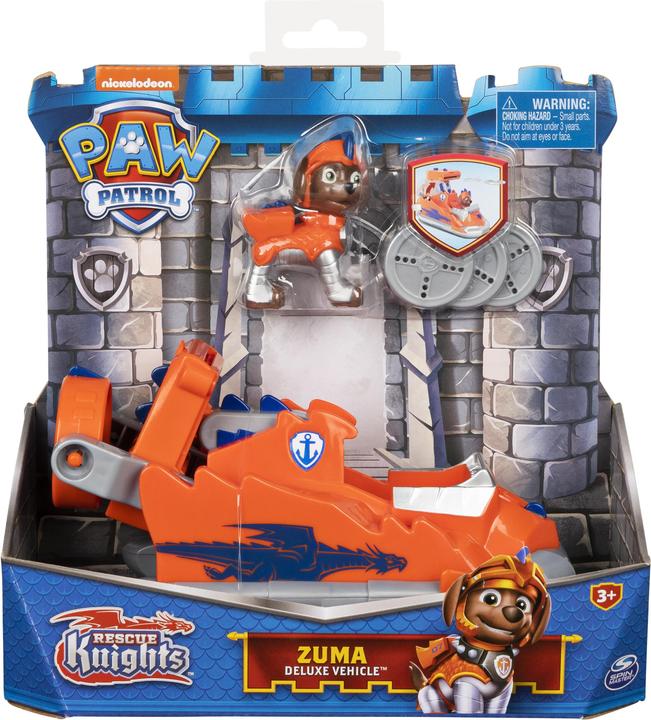 Actual product image Spin Master Paw Patrol Rescue Knights Zuma