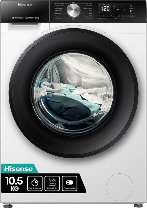 Produktbild Hisense WF3S1043BW3 (10.50 kg, Links)