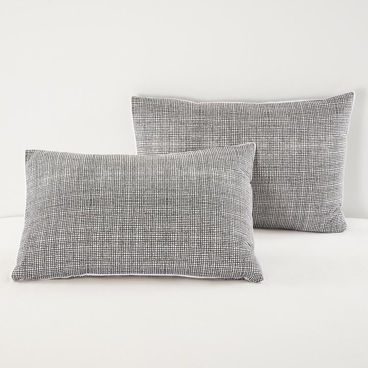 Produktbild La Redoute Interieurs Etamine Carreau (Kopfkissenbezug, 50 x 70 cm)