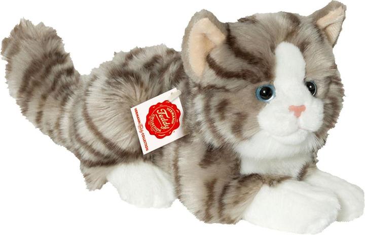 Immagine prodotto Teddy Hermann Gatto sdraiato peluche (20 cm)