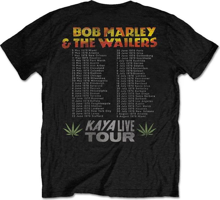 Image du produit Bob Marley - T-shirt KAYA TOUR - Adulte (XXL)