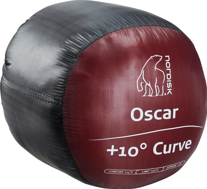 Actual product image Nordisk Oscar +10 Curve sleeping bag (190 cm)