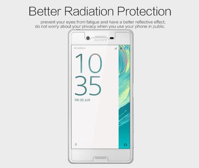 Actual product image Nillkin Matte Series (1 Piece, Sony Xperia X)