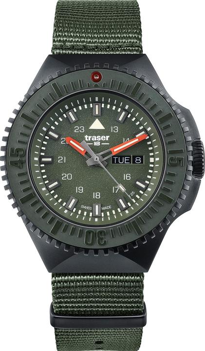 Actual product image Traser H3 109858 P69 Black Green 46mm 20ATM (46 mm)