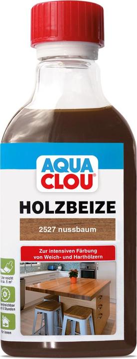 Clou Aqua Holzbeize B11 (Nussbaum, 0.25 l)