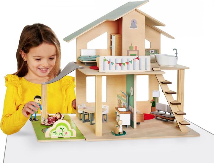 Image du produit Eichhorn Maison de poupées avec meubles