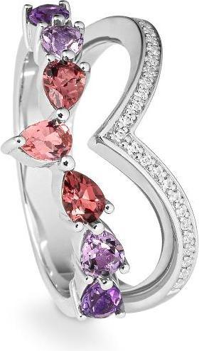 Immagine prodotto Breuning ANELLO - E.ROSA TURMALINE/Brill. 0,138 Ct. H/si (62, 585/14 K Oro)