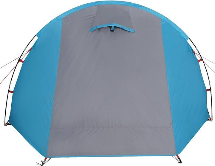 Immagine prodotto VidaXL Tenda da campeggio 4 persone 420 x 260 x 153 cm 185T Taffeta (Tenda a cupola, 8 kg, 4 persone)