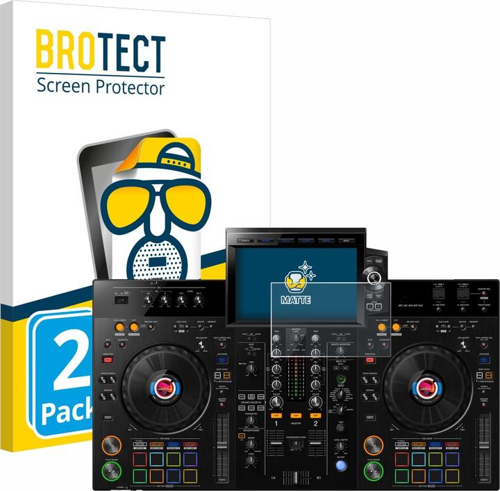Image du produit BROTECT Film de protection antireflet Protection d'écran mat (2 pièce(s), XDJ-RX3)
