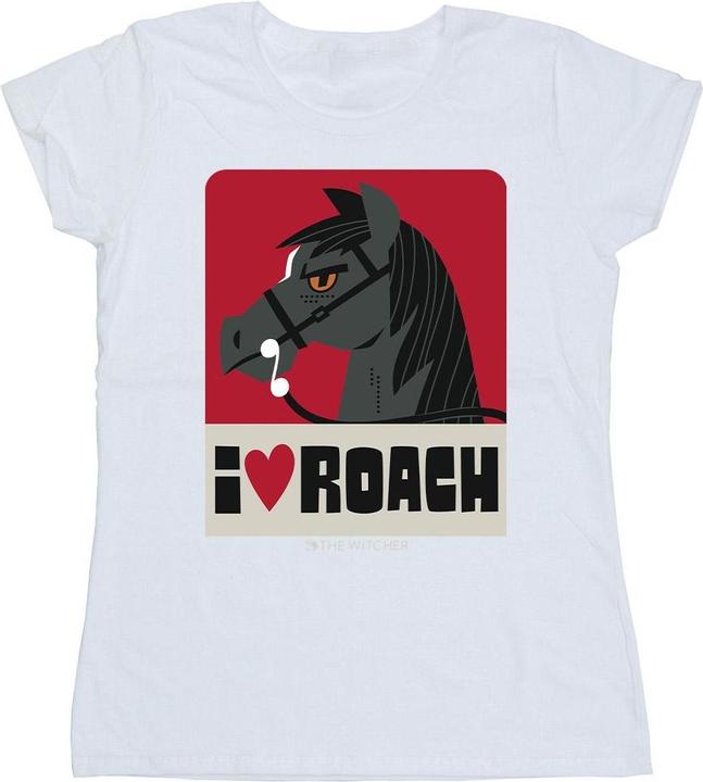 Immagine prodotto Netflix The Witcher I Heart Roach Maglietta Donna (S)