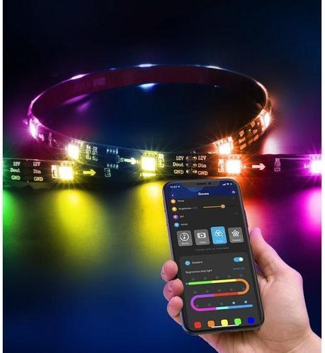 Image du produit Govee DreamView T1 TV-Light Strips, 55"-65" (RGB, 381 cm, Intérieur)