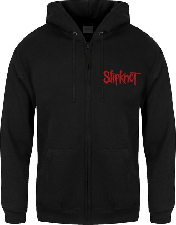 Produktbild Slipknot Erwachsene Totenkopf Zähne Full Zip Hoodie (M)