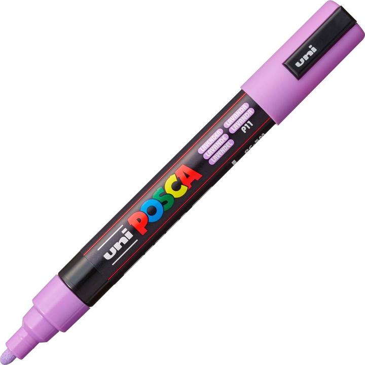 Immagine prodotto Posca Marchio PC-5M a punta tonda (Lavanda, 2.50 mm, 1 x)