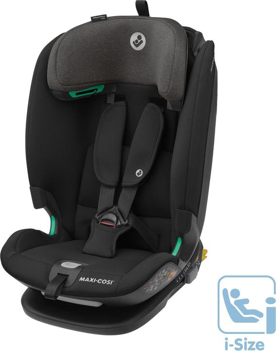 Maxi-Cosi Titan Plus i-Size Authentic Black (Kindersitz, ECE R129/i-Size Norm)